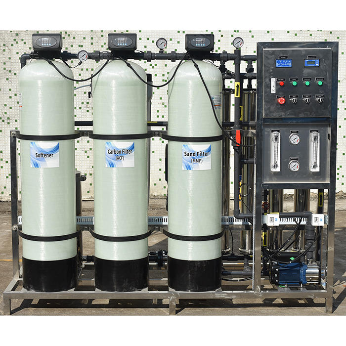 Reverse osmosis water treatment ro water plant price for 1000 liter per hour