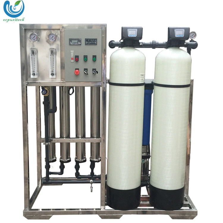 1000lph deionized water reverse osmosis machine