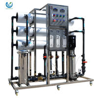RO water treatment system 3000L/H(3T/H) with Vontron RO membrane for medical water/RO plant