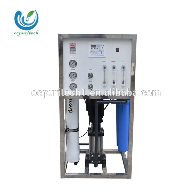 High capacity 3000GPD(500L/H) RO membrane water filter plant