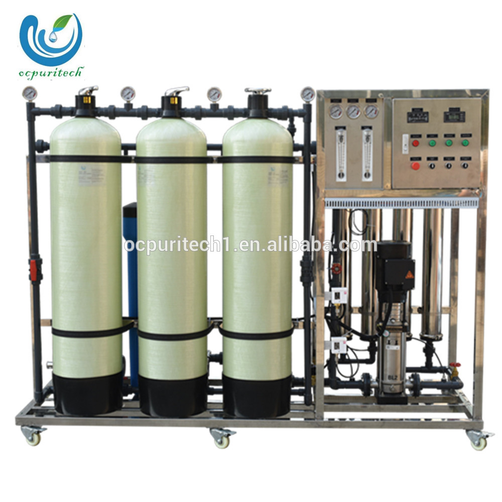 New design 1TPH river water filter purification system