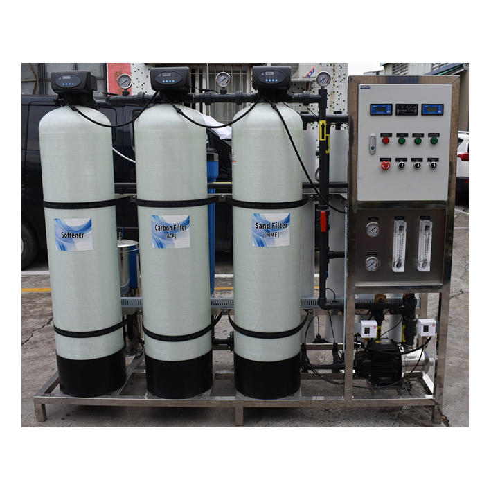 Industry Reverse osmosis 1000lph ro water plant