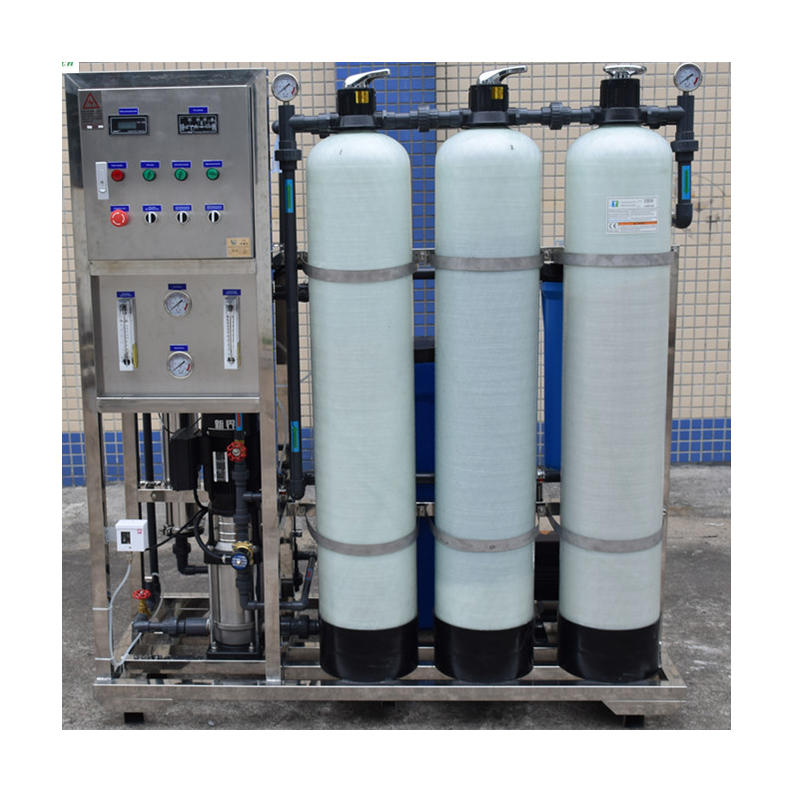 Customized 500lph industry salt water treatment machine for small water treatment plant