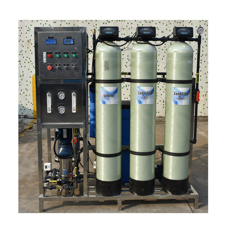 Small Industrial Automatic 500lph ro system for drinking water Reverse Osmosis Mineral