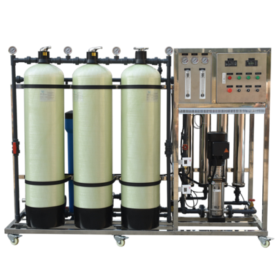 1T Per Hours Water Reverse Osmosis System Demineralized Water Treatment Plant