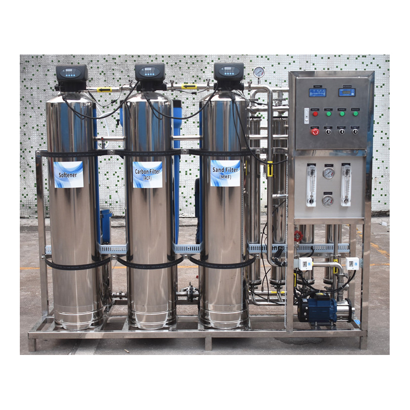 Industrial stainless steel ro water treatment plant machinery