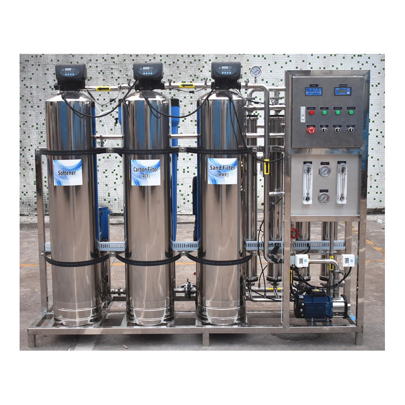 Industrial stainless steel ro water treatment plant machinery