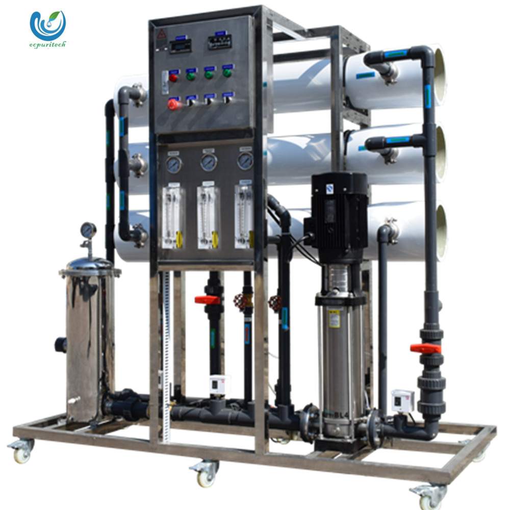 CE approval 3000 L/H RO water treatment equipment/water purifier machine for food production industry