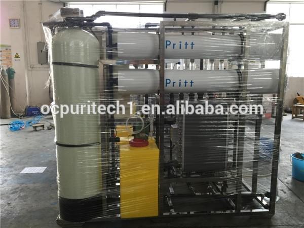 product-6000LHr RO+EDI deionization water purification RO system plant-Ocpuritech-img-1