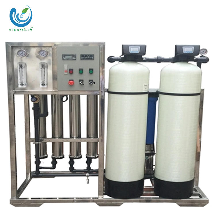 product-Ocpuritech-1000LPH water treatment plant dialysis with sand filter and carbon filter-img