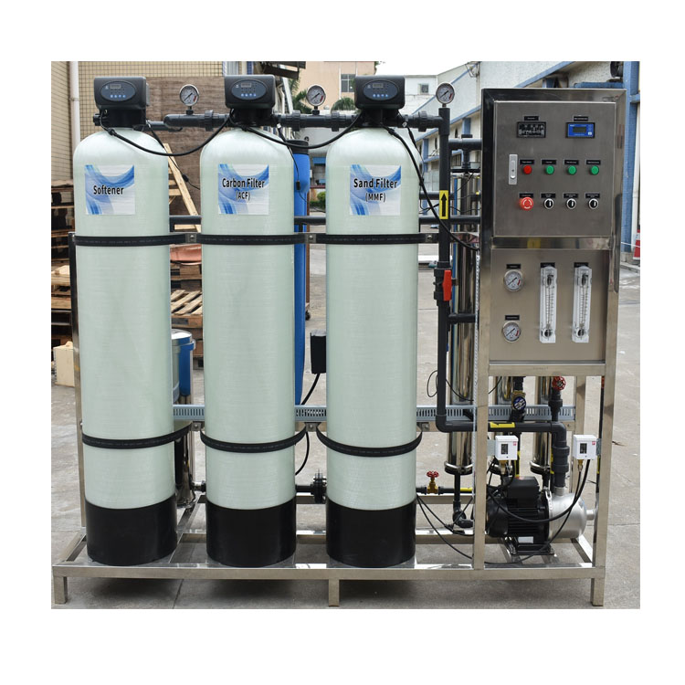 750LPH mineral water treatment plant,reverse osmosis ro system