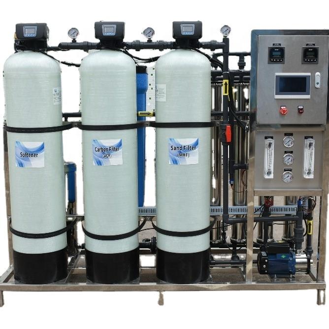 Factory 1000LPH Remote monitoring RO Reverse Osmosis Water Treatment Purification