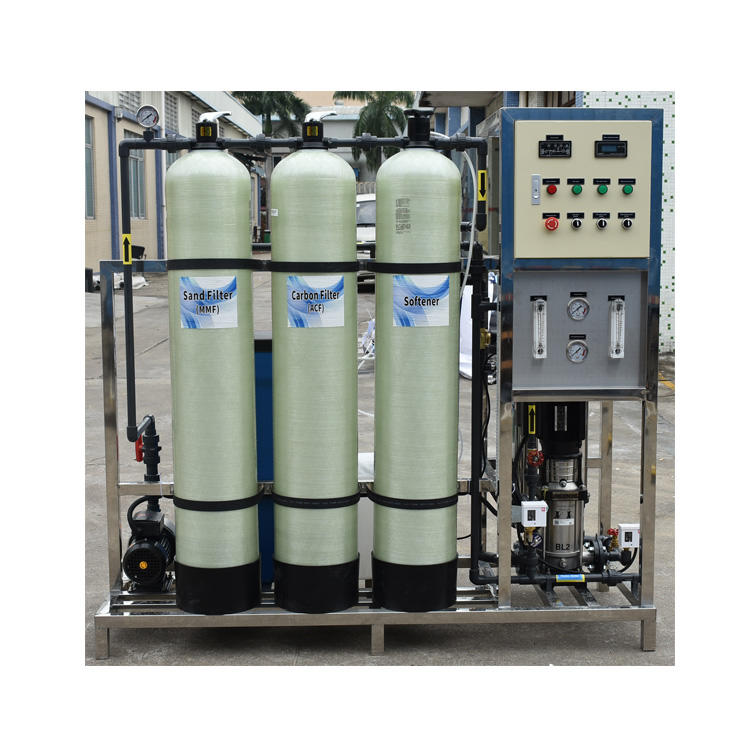 best price and good quality industrial 500 lphreverse osmosis filtering equipment compact ro system