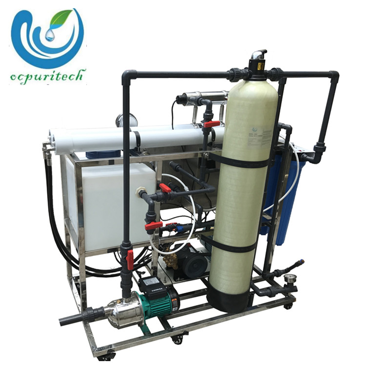 100 lph small manual well water desalination plant with water treatment purification