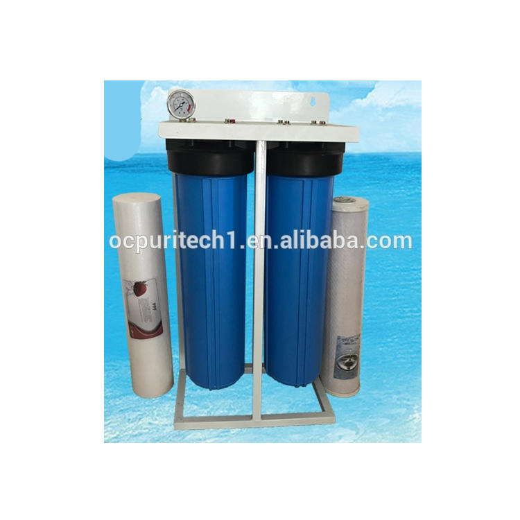 Competitive price fat PP+CTO filter water purifier with iron frame