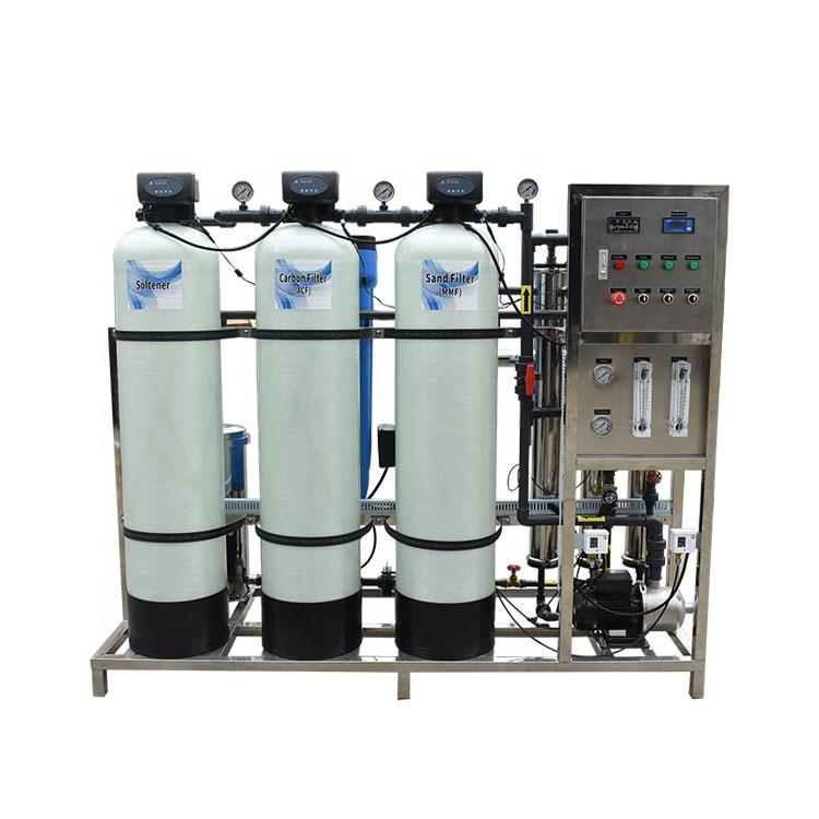 Small Space Reverse Osmosis 750LPH Water Treatment Equip Plant