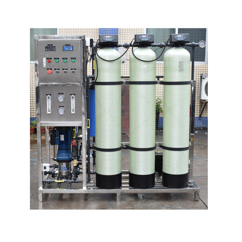 500lph compact magnetic filtration ro system uv disinfection water treatment equipment