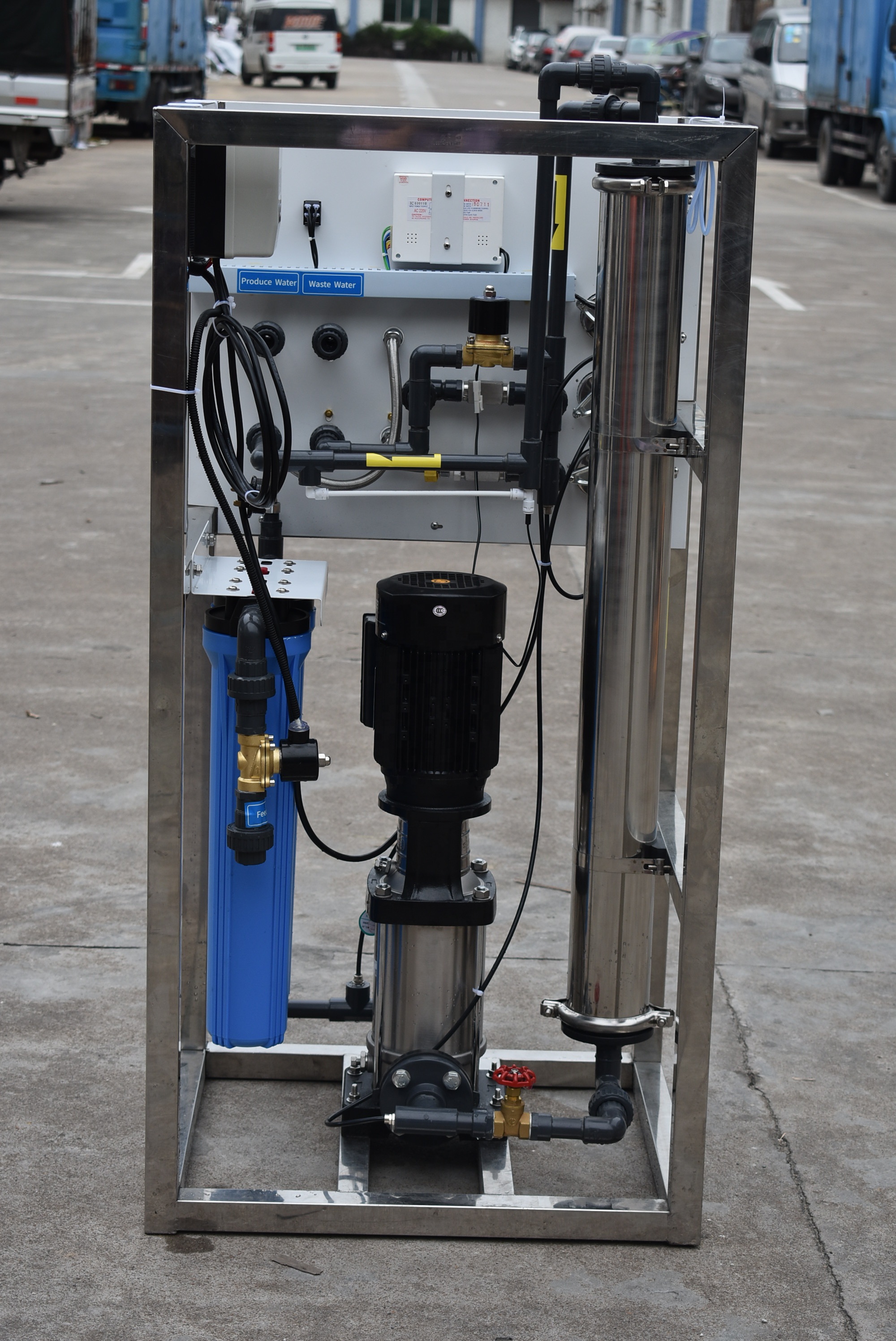 product-Industrial host 250 Liter Per Hour RO main Water Treatment Mini Small Water Plant-Ocpuritech-1