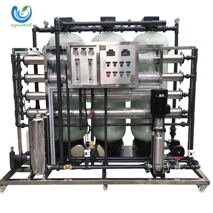 2000L reverse osmosis filter pure water production equipment