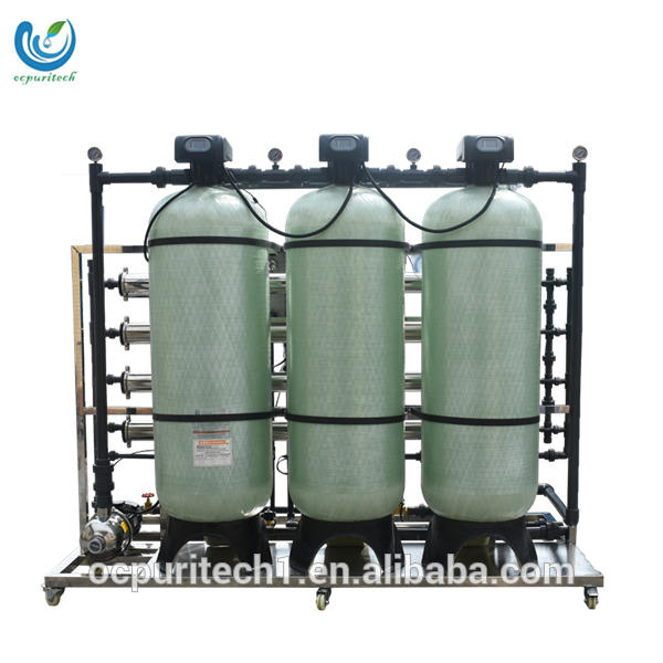2TPH pretreatment reverse osmosis water purifier equipment with ro filter for industrial