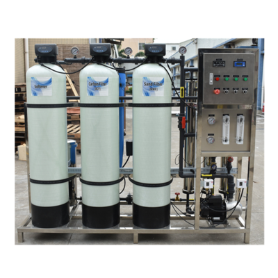 1000lph ro machine pure water production equipment