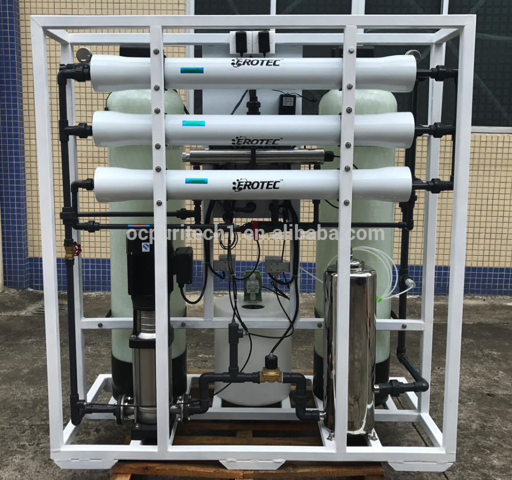 product-Ocpuritech-DB Coating Brackish Water Purification 750LPH Small RO Water Treatment System-img