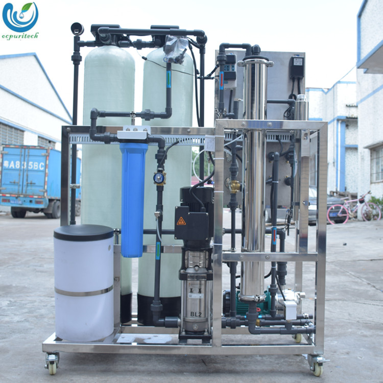 500LPH RO water treatment osmosis with ozone mixer china supplier