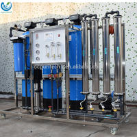1000LPH Water treatment of purified water system used for groundwater well water