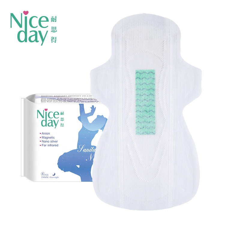 Good Review Absorbent Pads Ultra Soft Anion Female Sanitary Pads Oem Odm Niceday