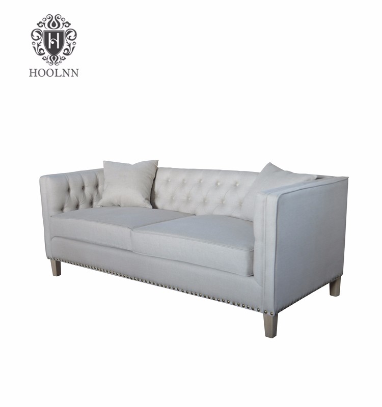 New upholstered sofa of linen fabric for 2016 HL210-200