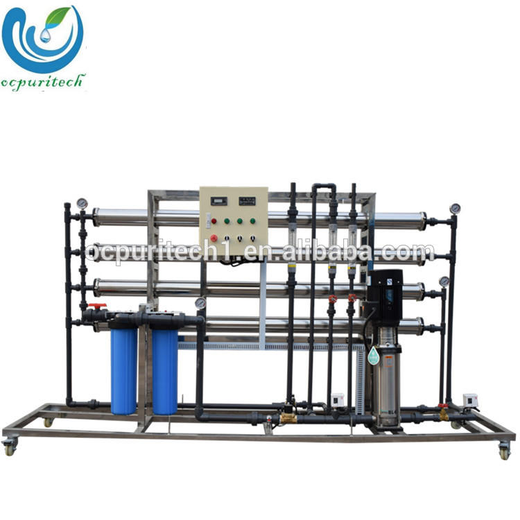 China commercial 2T/H water purification plant ro drinking water system