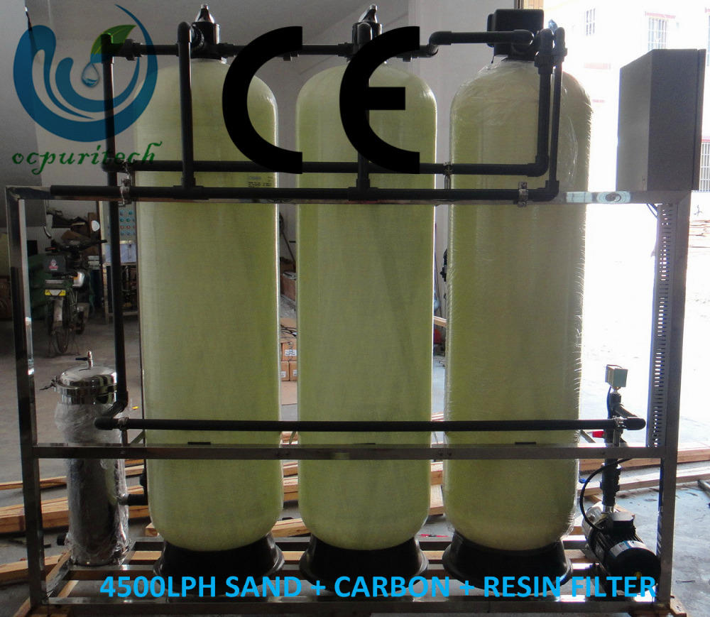 product-4500lph sand carbonresin industrial big water filter for water treatment-Ocpuritech-img-1
