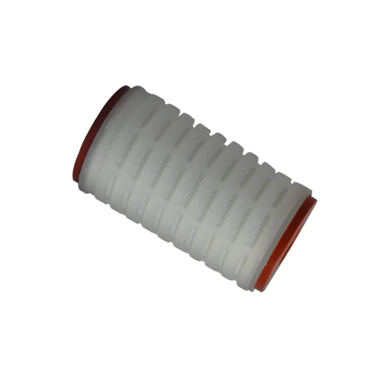 single open end with ear pleated filter cartridge