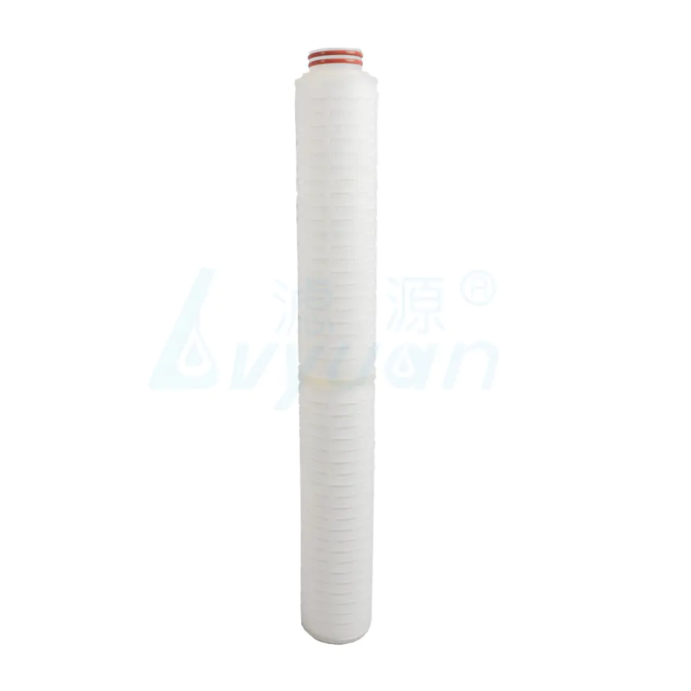 0.2 micron 30 inch pp pleated water cartridge industrial membrane filter cartridge for food and beverage filtration