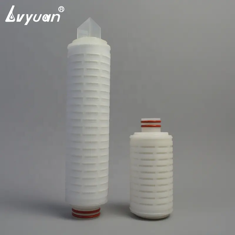 10/20/30/40 inch 10 micron pp pleated micropore filter cartridge for 304 filter cartridge housing
