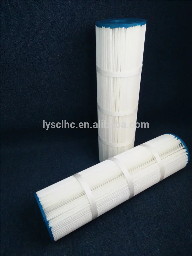 Whole house washable reusable sediment water filter pleated folding poly-ester swimming pool filter cartridge for Spa Home use