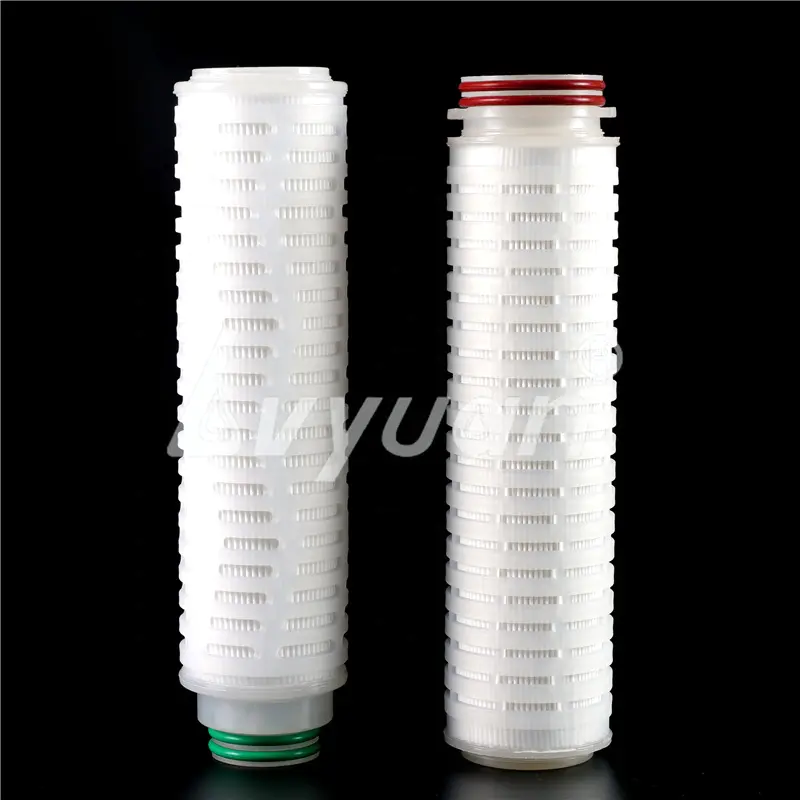 Milli-pore filter 0.22 micron PP PTFE membrane cartridge air filters with DOE/222/226/215 configuration for water treatment