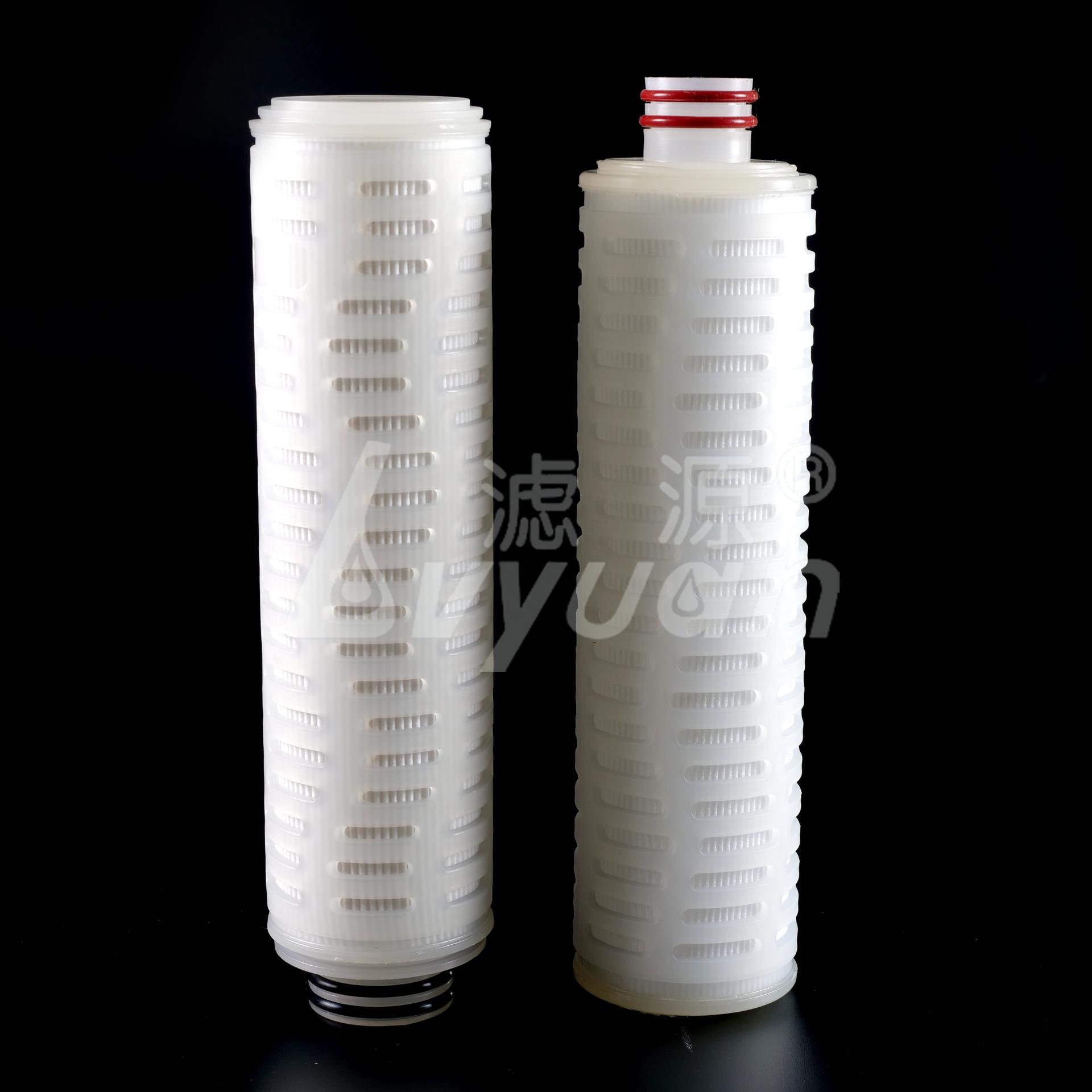 10/20/30/40 Inch Sediment Nylon/PTFE/PVDF/ Pes/PP Pleated Membrane Water Filter Cartridges