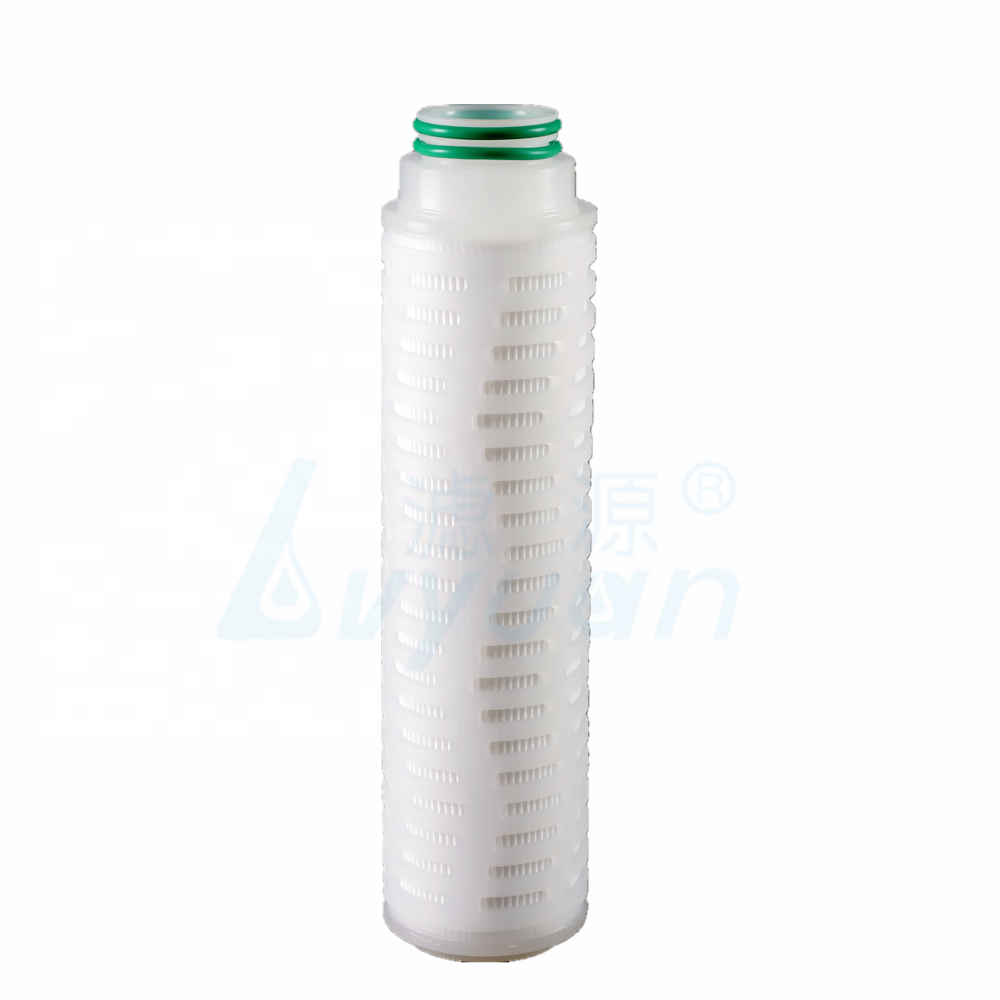 10 20 30 40 inch Pleated Polypropylene Cartridge Filter Element with 0.1 Micron Membrane