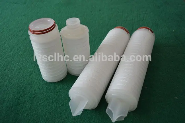 10 20 40 inch Sanitary inline filter housing cartridge with 226 222 Fin Polypropylene filter