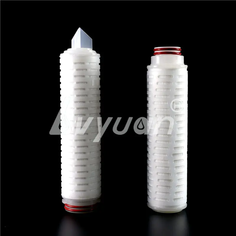 Pharmaceutical grade Absolute PES Filter 0.2 micron water filter pleated Cartridges for bottled water filters cartridge 222 DOE