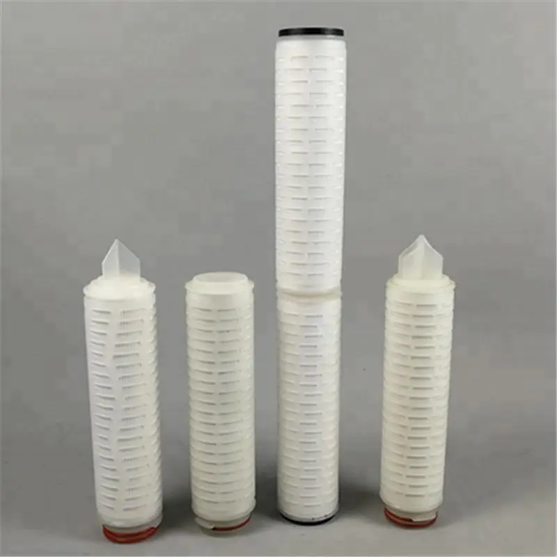 ink filtration 5 micron polypropylene membrane pleated cartridge filter