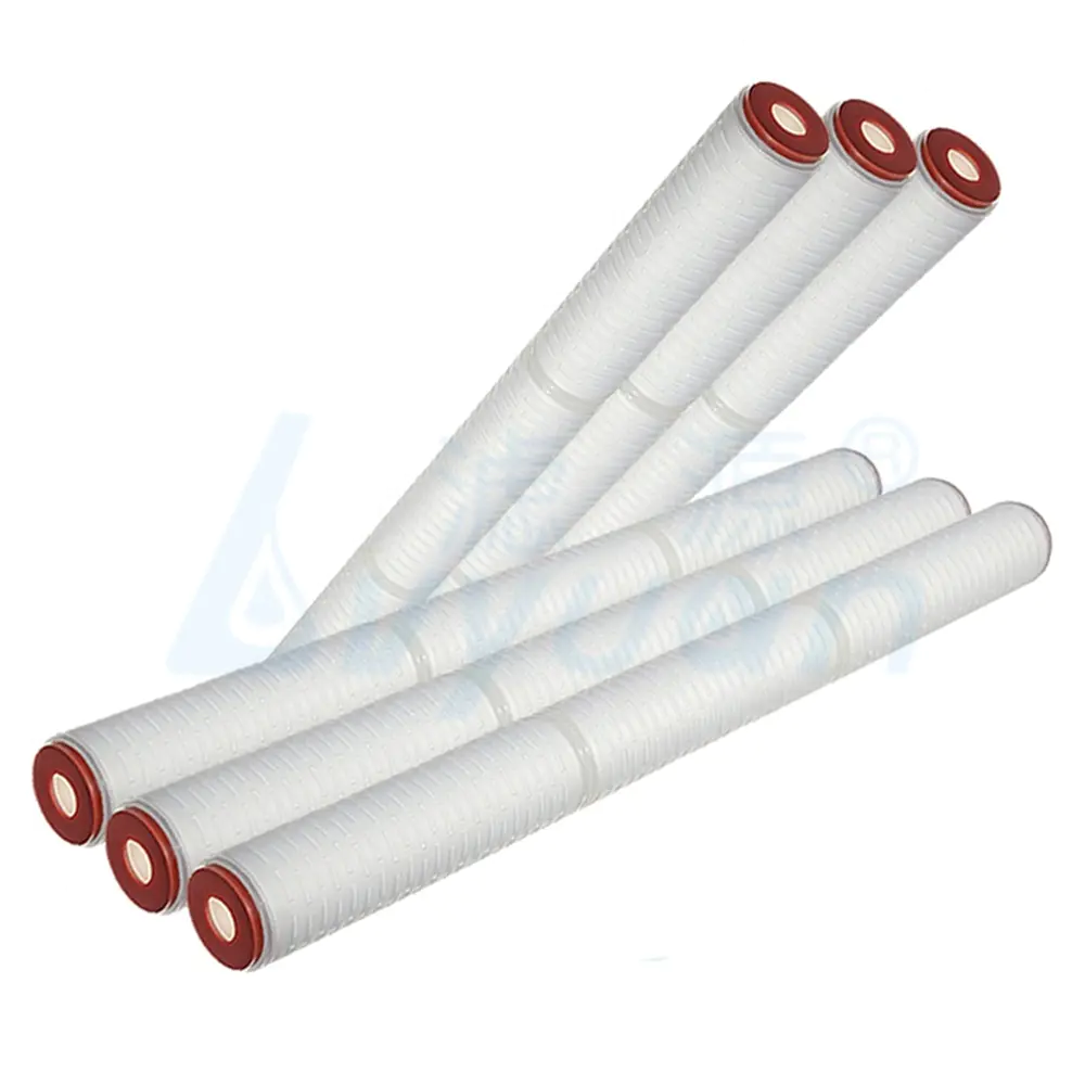 1 3 5 micron doe water filtration replacement pp membrane pleated filter cartridge for wine filtration