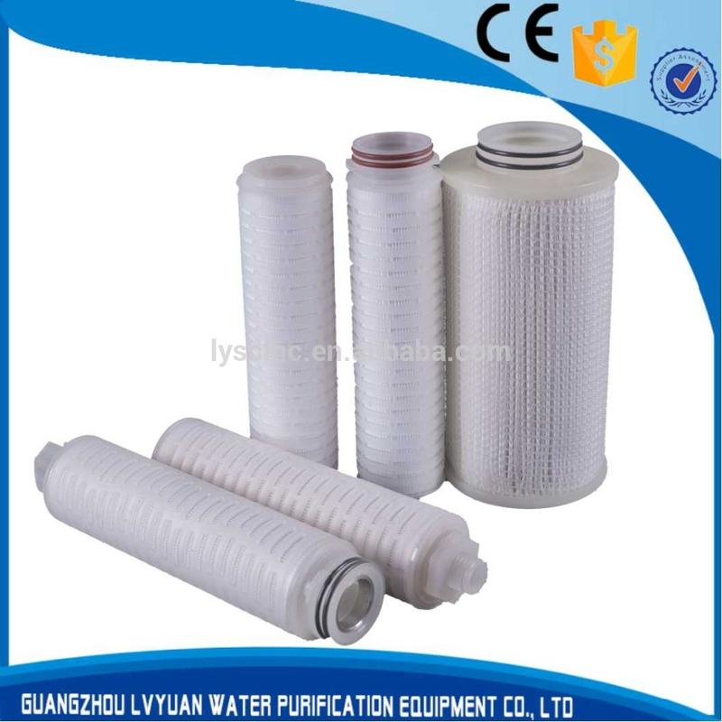 Full Types of cartridge filter of Pleated Melt blown String wound Sintered