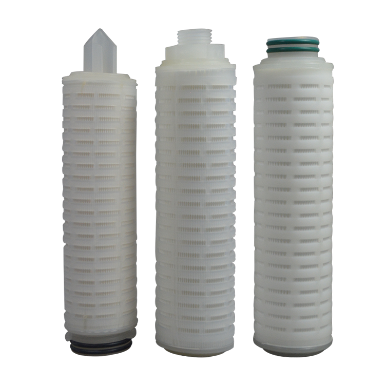 Chinese high quality 10 inch pes pleated filter cartridge