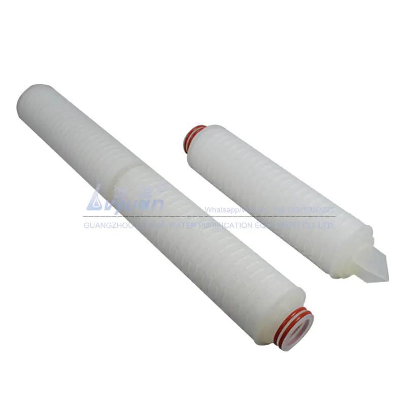 10 20 inch polypropylene 0.2 micron filter element pleated pp cartridge filter with vacuum packing