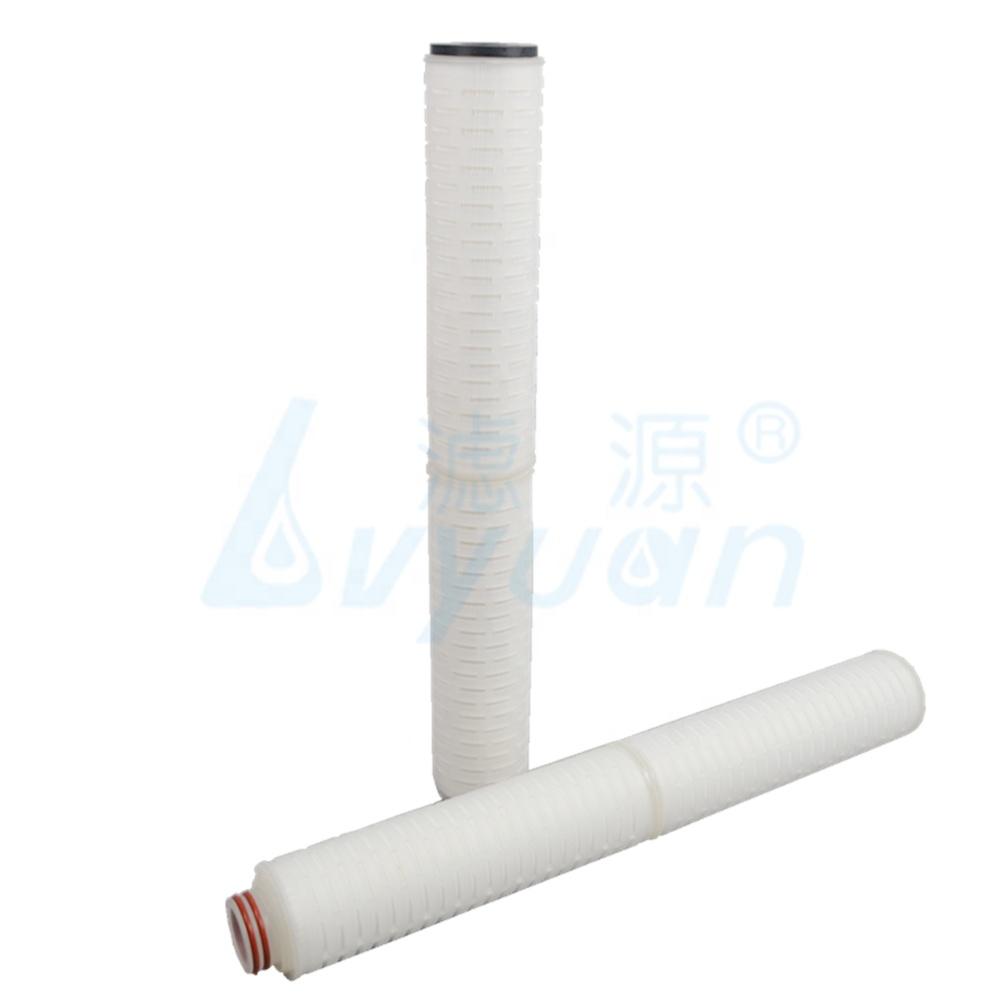 0.1 0.2 0.45 0.65 1 3 5 micron pp pleated cartridge filter for sea water filtration