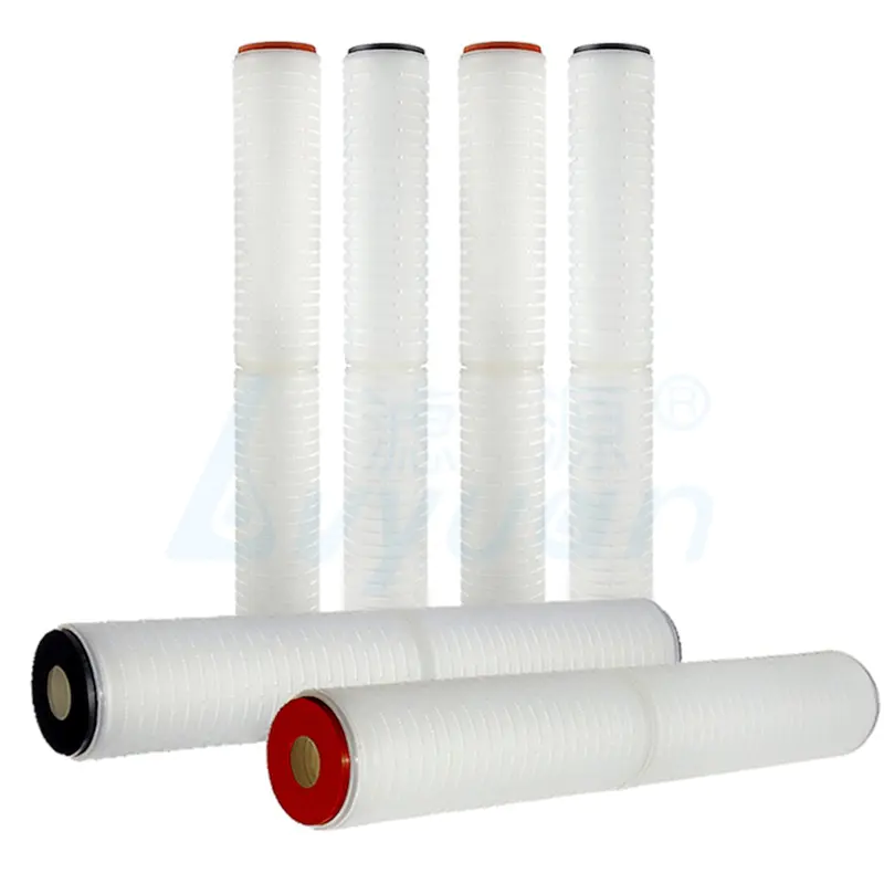 20 inch pp pleated filter cartridge 0.2 micron water filter cartridge for reverse osmosis water system prefiltration