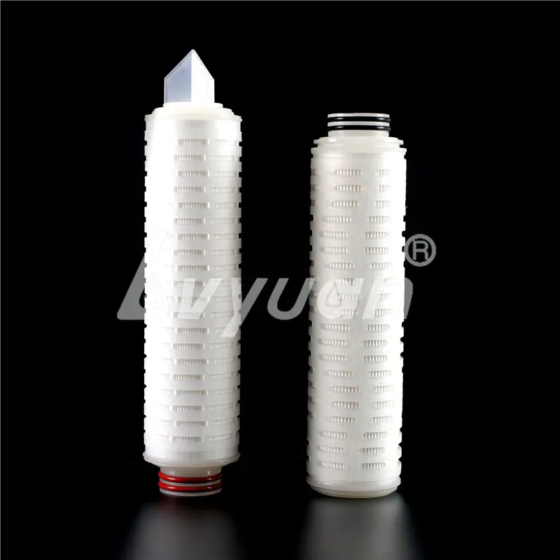 5 1 micron PP Pleated water filter cartridge for wine/beer/ethanol/oil pre-purification