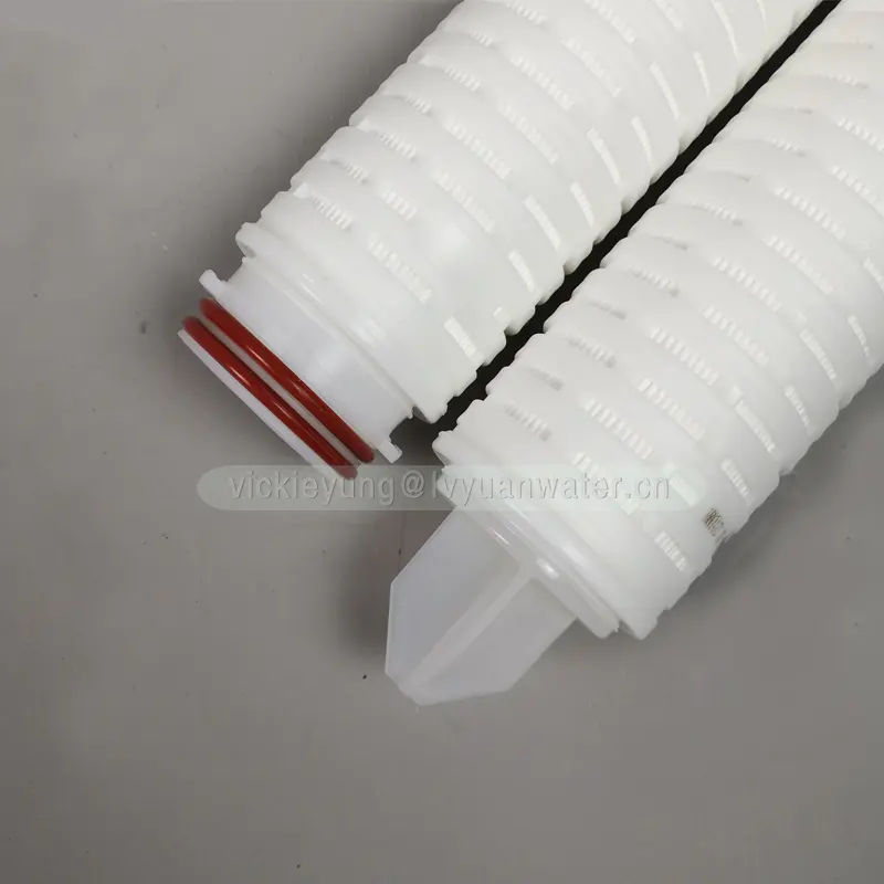 10 20 30 inch Polypropylene membrane pleated 10 micron PP sediment filter cartridge for water filtration